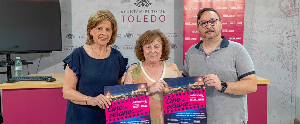 La Fundación Soliss refuerza su compromiso con la cultura a través del patrocinio de cine de verano de Toledo