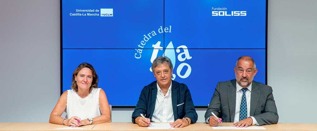 La Fundación Soliss y la Universidad de Castilla-La Mancha renuevan la Cátedra del Tajo UCLM - SOLISS