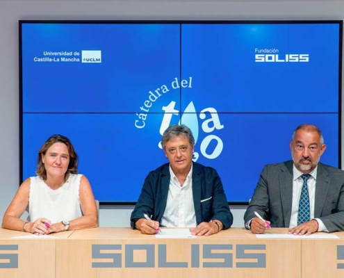 La Fundación Soliss y la Universidad de Castilla-La Mancha renuevan la Cátedra del Tajo UCLM - SOLISS